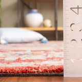 Safavieh Metro 4'-0" x 6'-0" Rug in Red / Beige