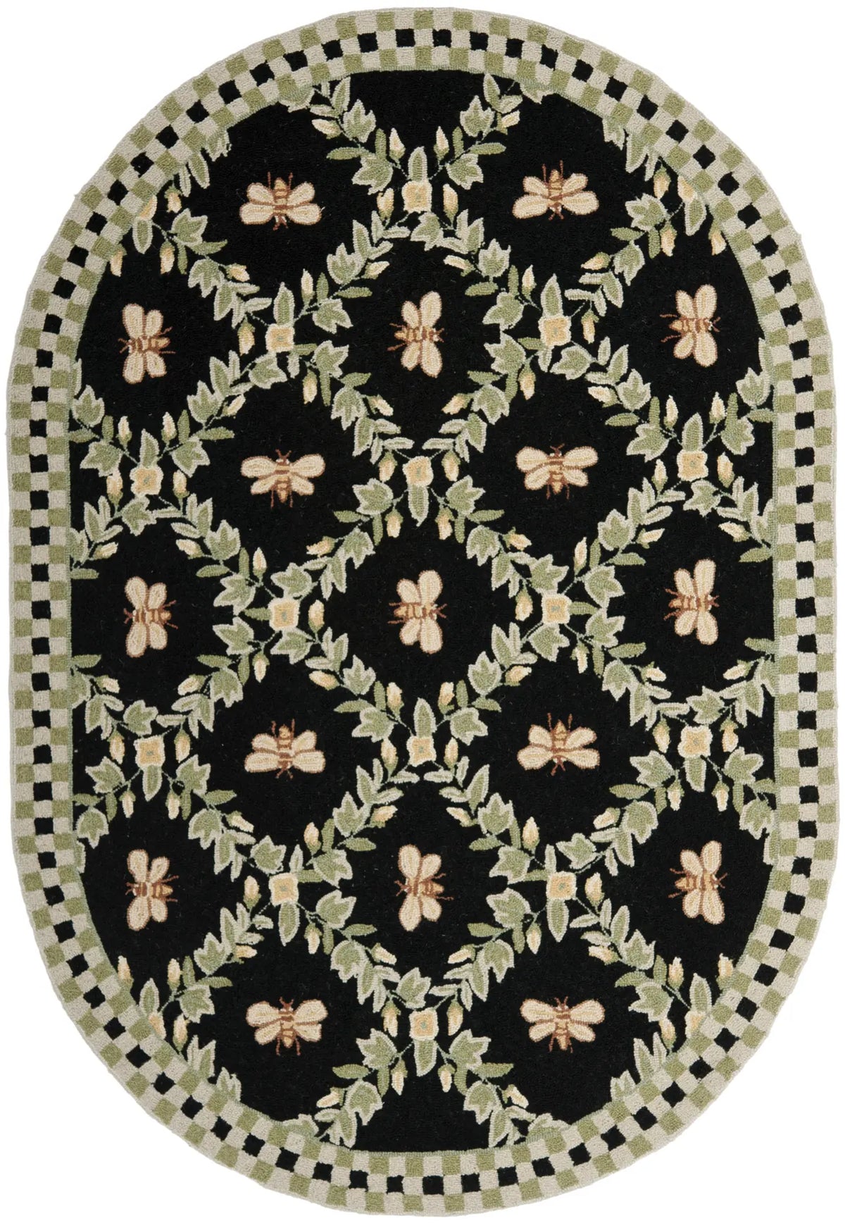 Safavieh Chelsea 4'-6" x 6'-6" Rug in Black