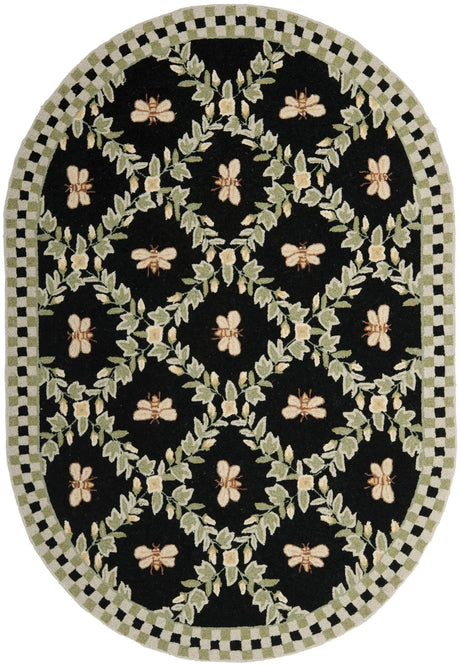 Safavieh Chelsea 4'-6" x 6'-6" Rug in Black