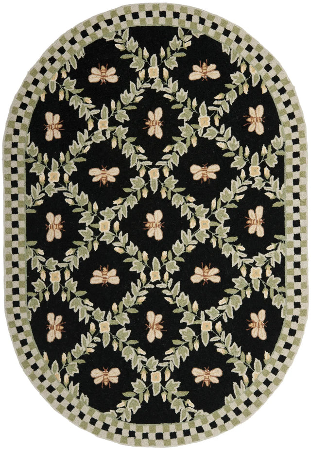 Safavieh Chelsea 4'-6" x 6'-6" Rug in Black