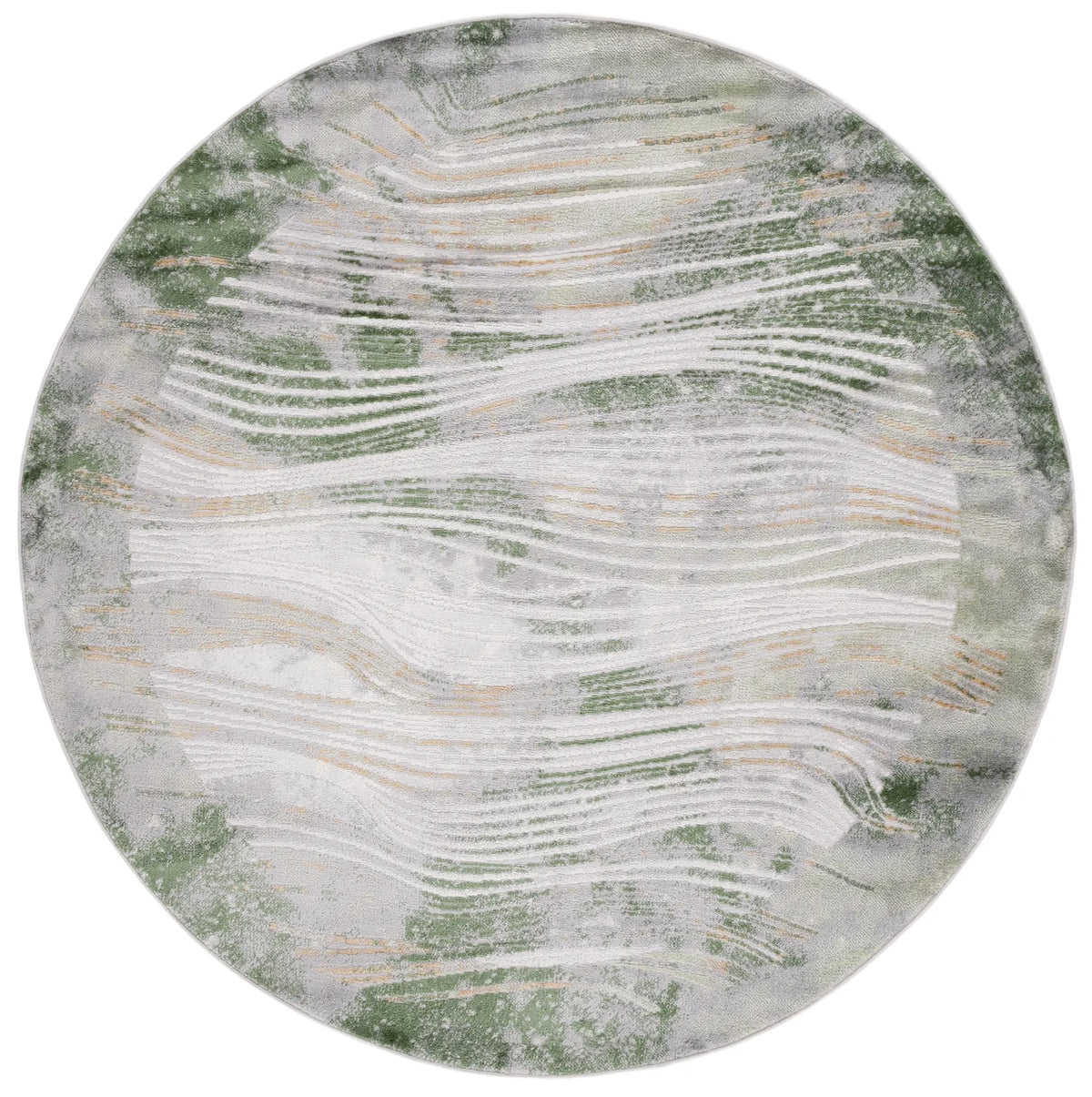 Safavieh Palma 6'-7" x 6'-7" Rug in Beige / Green