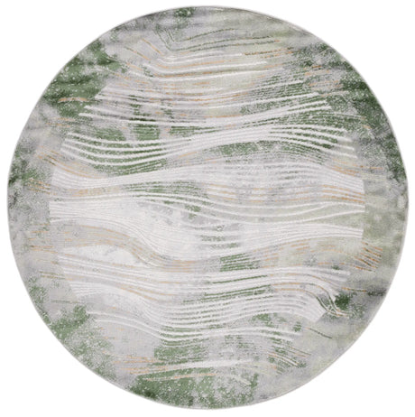 Safavieh Palma 6'-7" x 6'-7" Rug in Beige / Green