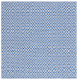 Safavieh Montauk 6'-0" x 6'-0" Rug in Ivory / Blue