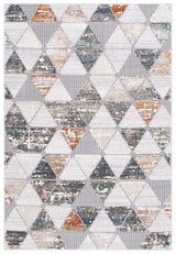 Safavieh Alenia 100 4'-0" x 6'-0" Rug in Grey / Beige