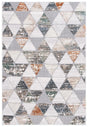 Safavieh Alenia 100 4'-0" x 6'-0" Rug in Grey / Beige