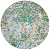 Safavieh Madison 5'-0" x 5'-0" Rug in Green / Turquoise