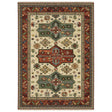 Oriental Weavers Lilihan 8022R Red/ Multi Rug - main flat