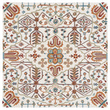 Safavieh Heritage 6'-0" x 6'-0" Rug in Ivory / Grey