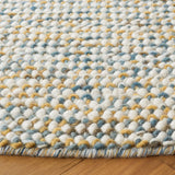 Safavieh Vermont 6'-0" x 6'-0" Rug in Dark Gold / Blue