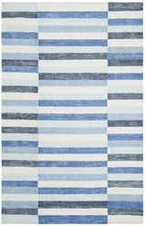 Safavieh Striped Kilim 5'-0" x 8'-0" Rug in Blue