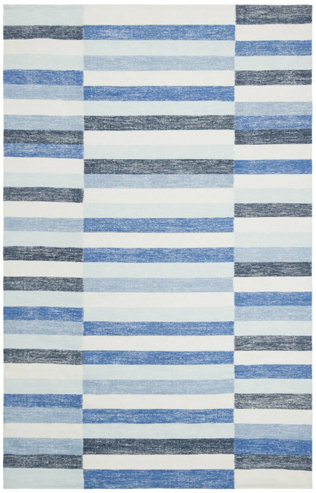 Safavieh Striped Kilim 5'-0" x 8'-0" Rug in Blue