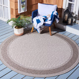 Safavieh Lakeside 200 6'-7" x 6'-7" Rug in Beige / Brown