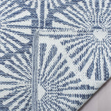 Safavieh Montauk 5'-0" x 8'-0" Rug in Navy / Ivory