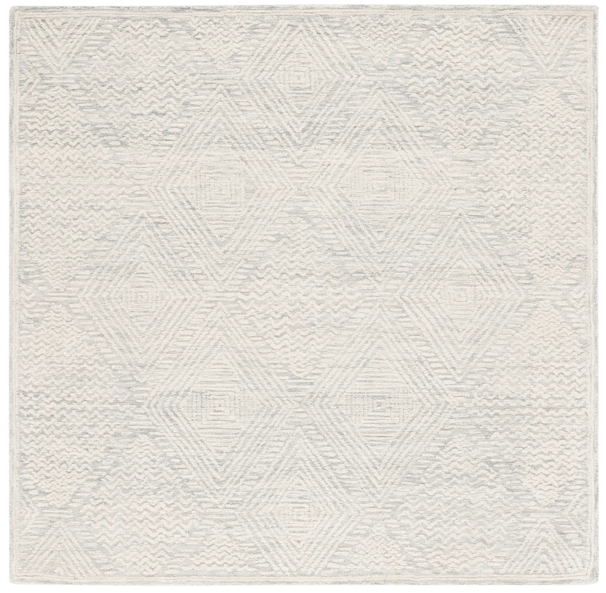 Safavieh Textural 6'-0" x 6'-0" Rug in Grey / Ivory