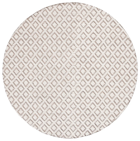 Safavieh Vermont 6'-0" x 6'-0" Rug in Ivory / Brown