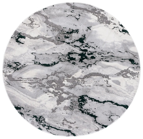 Safavieh Craft 6'-7" x 6'-7" Rug in Grey / Green
