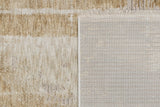 Dynamic Rugs Hudson 1454 Gold Rug - Corner
