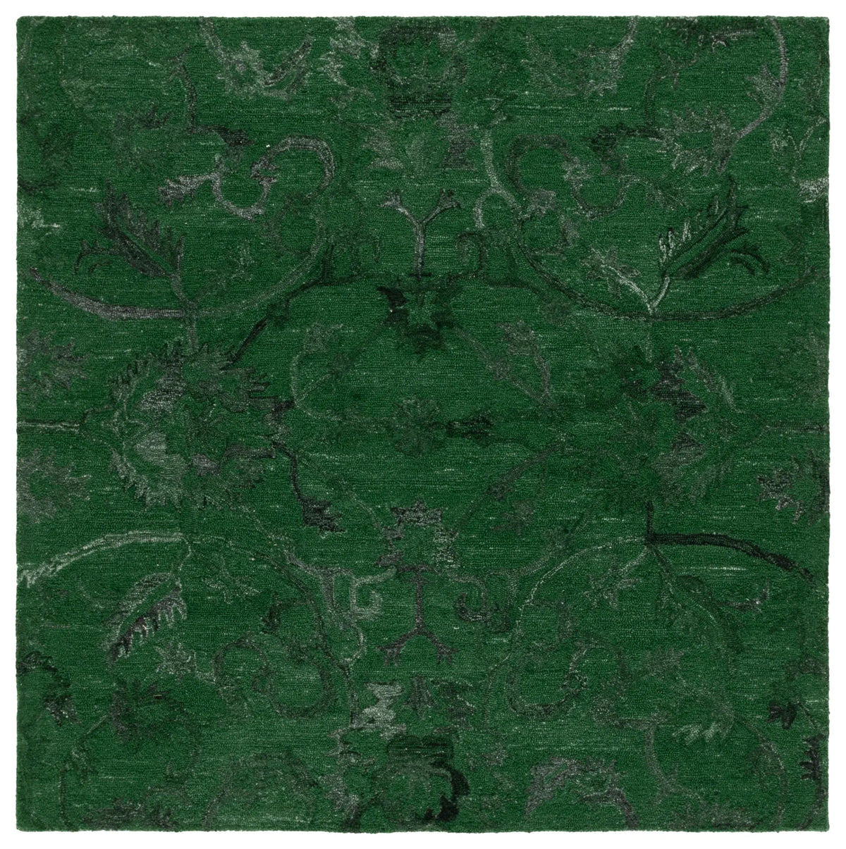Safavieh Anatolia 6'-0" x 6'-0" Rug in Dark Green