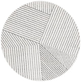 Safavieh Pyramid 6'-7" x 6'-7" Rug in Ivory / Grey