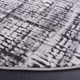 Safavieh Amelia 6'-7" x 6'-7" Rug in Grey / Charcoal