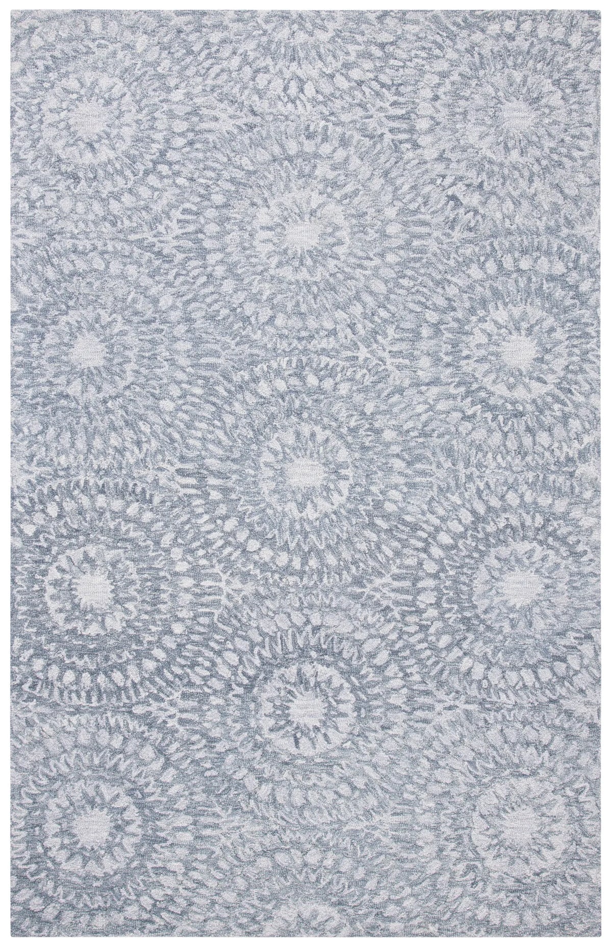 Safavieh Metro 5'-0" x 8'-0" Rug in Ivory / Dark Grey