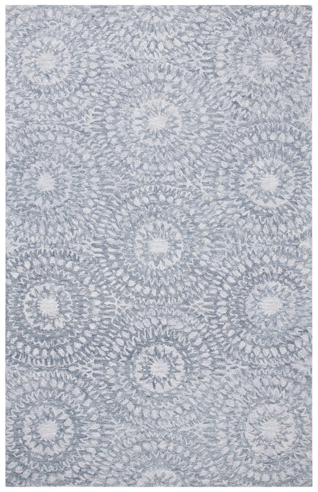 Safavieh Metro 5'-0" x 8'-0" Rug in Ivory / Dark Grey