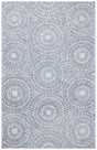 Safavieh Metro 5'-0" x 8'-0" Rug in Ivory / Dark Grey