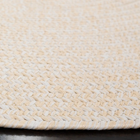 Safavieh Braided 5'-0" x 5'-0" Rug in Ivory / Beige