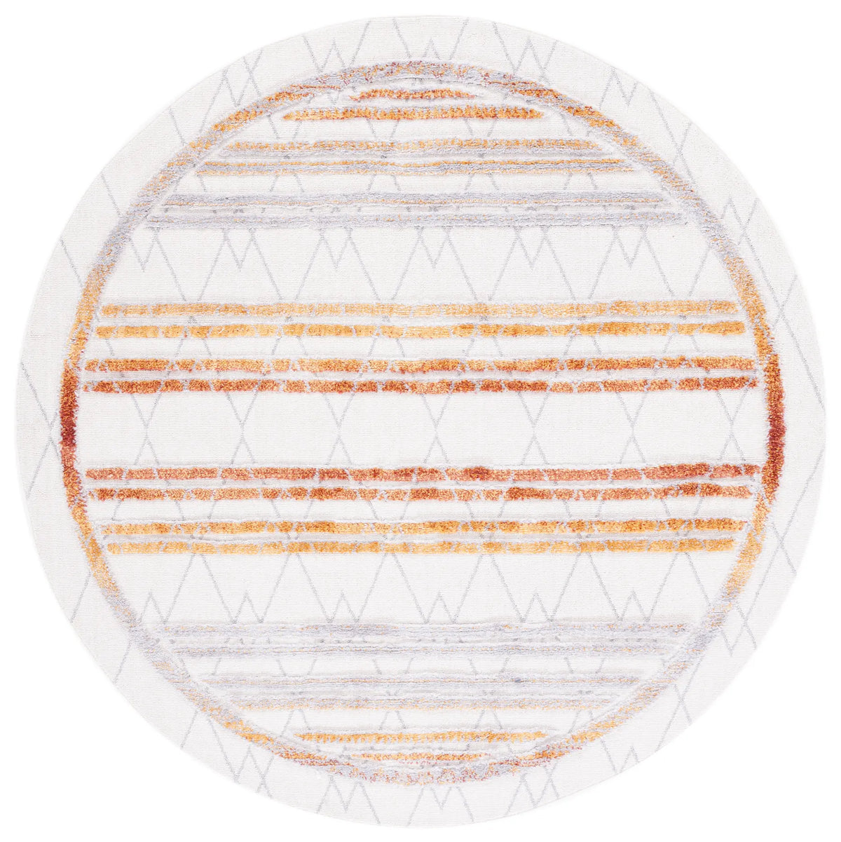 Safavieh Marrakesh 6'-7" x 6'-7" Rug in Grey / Multi