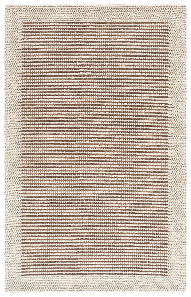 Safavieh Natura 5'-0" x 8'-0" Rug in Ivory / Rust
