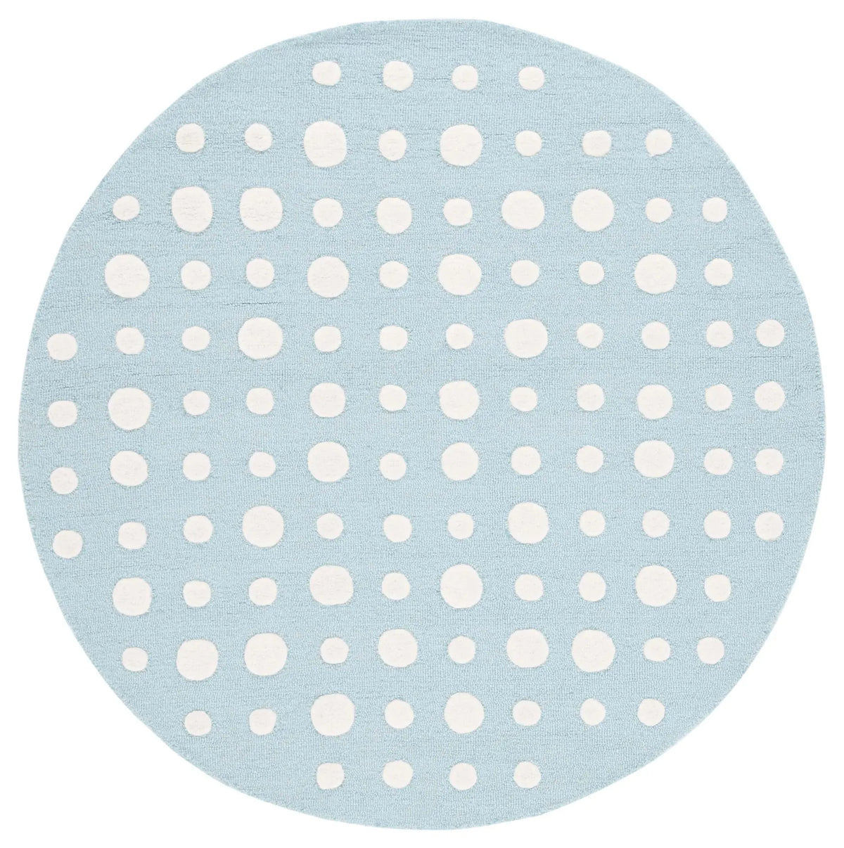 Safavieh Safavieh Kids 5'-0" x 5'-0" Rug in Blue / Ivory
