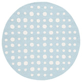 Safavieh Safavieh Kids 5'-0" x 5'-0" Rug in Blue / Ivory