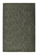Dynamic Rugs Leon 13611 Power Loomed Modern Dark Green Rug - Rectangular