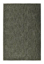 Dynamic Rugs Leon 13611 Power Loomed Modern Dark Green Rug - Rectangular