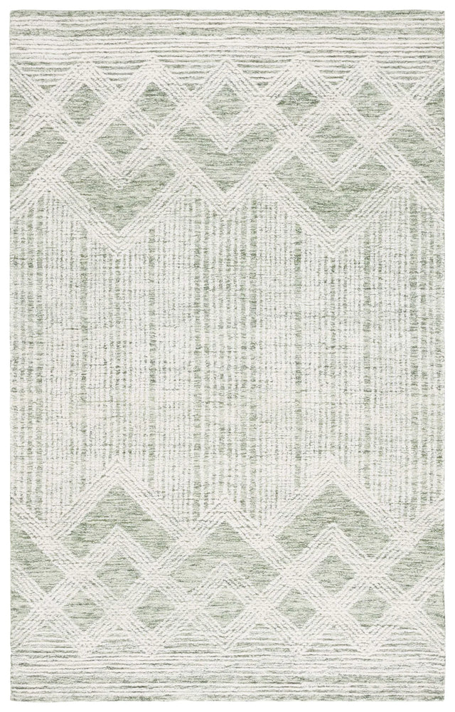 Safavieh Pine 4'-0" x 6'-0" Rug in Sage / Ivory