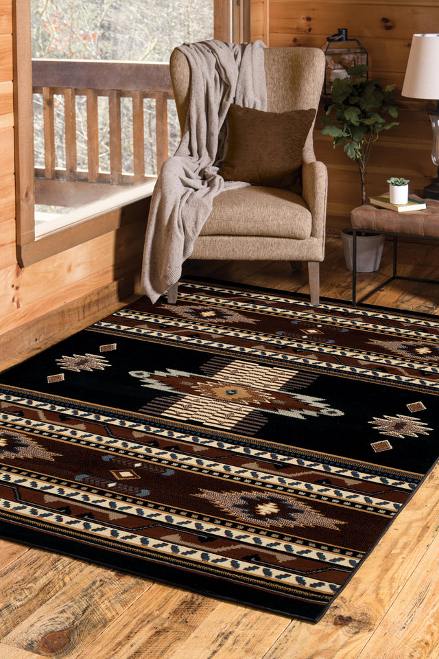 United Weavers Manhattan Phoenix Black (940-36070) Rugs