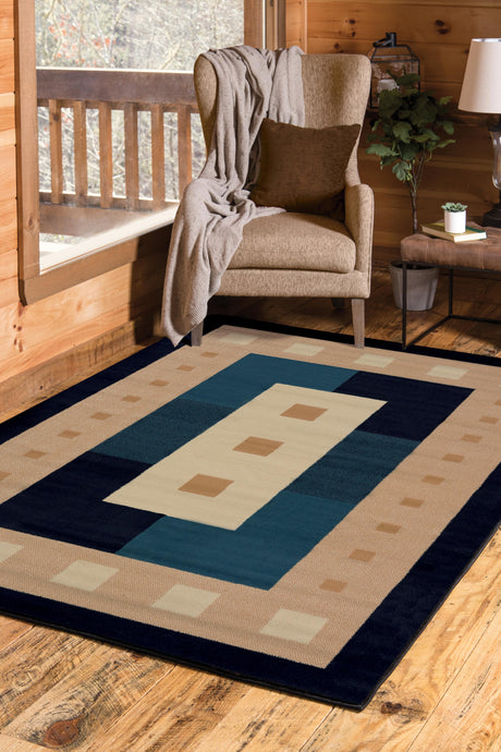 United Weavers Manhattan Times Square Navy (940-36864) Rugs