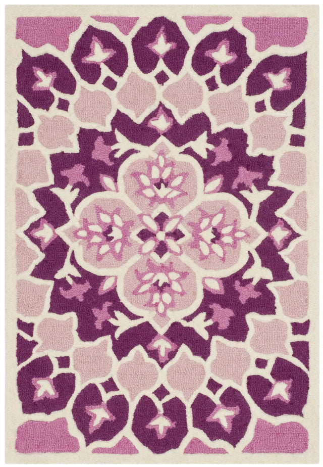 Safavieh Bellagio 2'-0" x 3'-0" Rug in Pink / Ivory