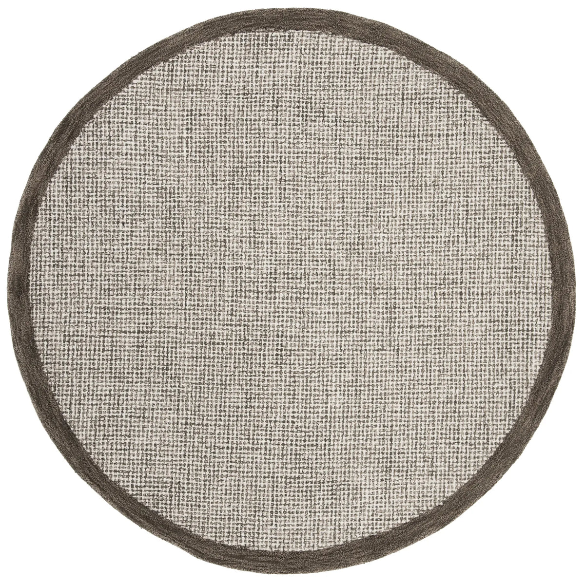 Safavieh Abstract 6'-0" x 6'-0" Rug in Brown / Ivory
