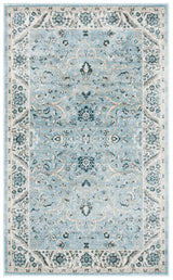 Safavieh Isabella 3'-0" x 5'-0" Rug in Light Blue / Cream