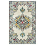 Oriental Weavers Sphinx Zahra 75505 Ivory / Grey Rugs - main flat
