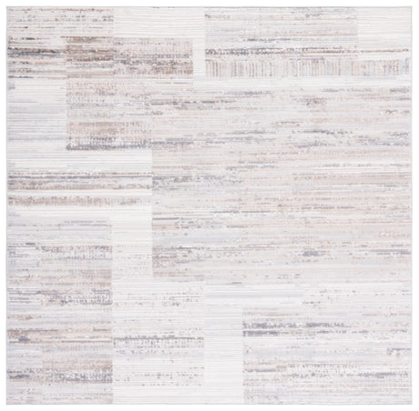 Safavieh Shivan 100 6'-7" x 6'-7" Rug in Ivory / Grey