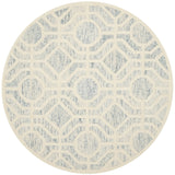 Safavieh Cambridge 6'-0" x 6'-0" Rug in Light Blue / Ivory