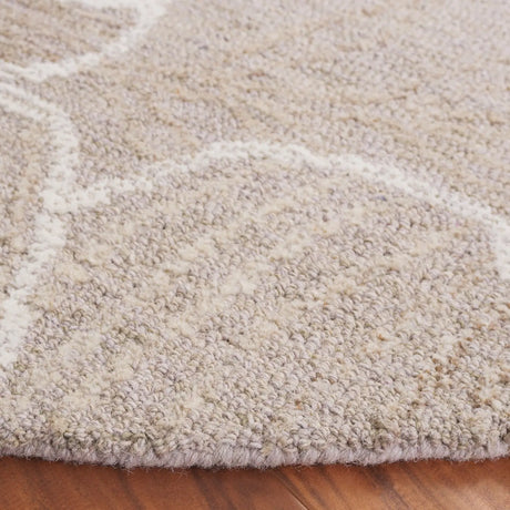 Safavieh Jardin 6'-0" x 6'-0" Rug in Grey / Ivory