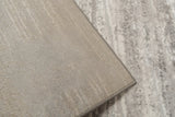 Dynamic Rugs Lazer 12675 Power Loomed Modern Grey/Dark Grey Rug - Corner