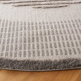 Safavieh Urban 6'-7" x 6'-7" Rug in Grey / Light Grey