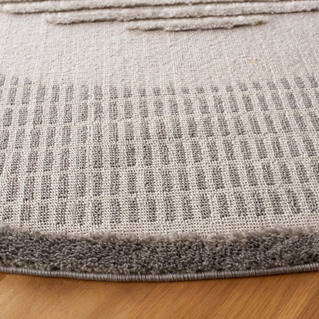 Safavieh Urban 6'-7" x 6'-7" Rug in Grey / Light Grey