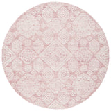 Safavieh Metro 6'-0" x 6'-0" Rug in Dark Pink / Ivory
