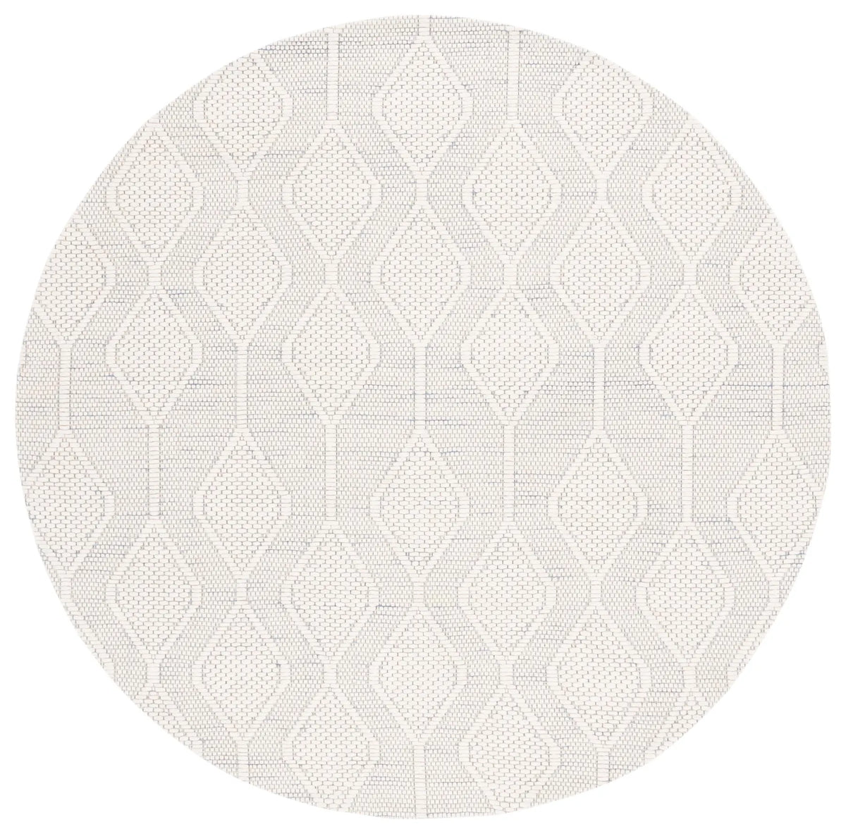 Safavieh Marbella 6'-0" x 6'-0" Rug in Ivory / Blue