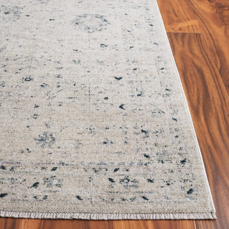 Safavieh Antique Patina 4'-0" x 5'-7" Rug in Ivory / Blue